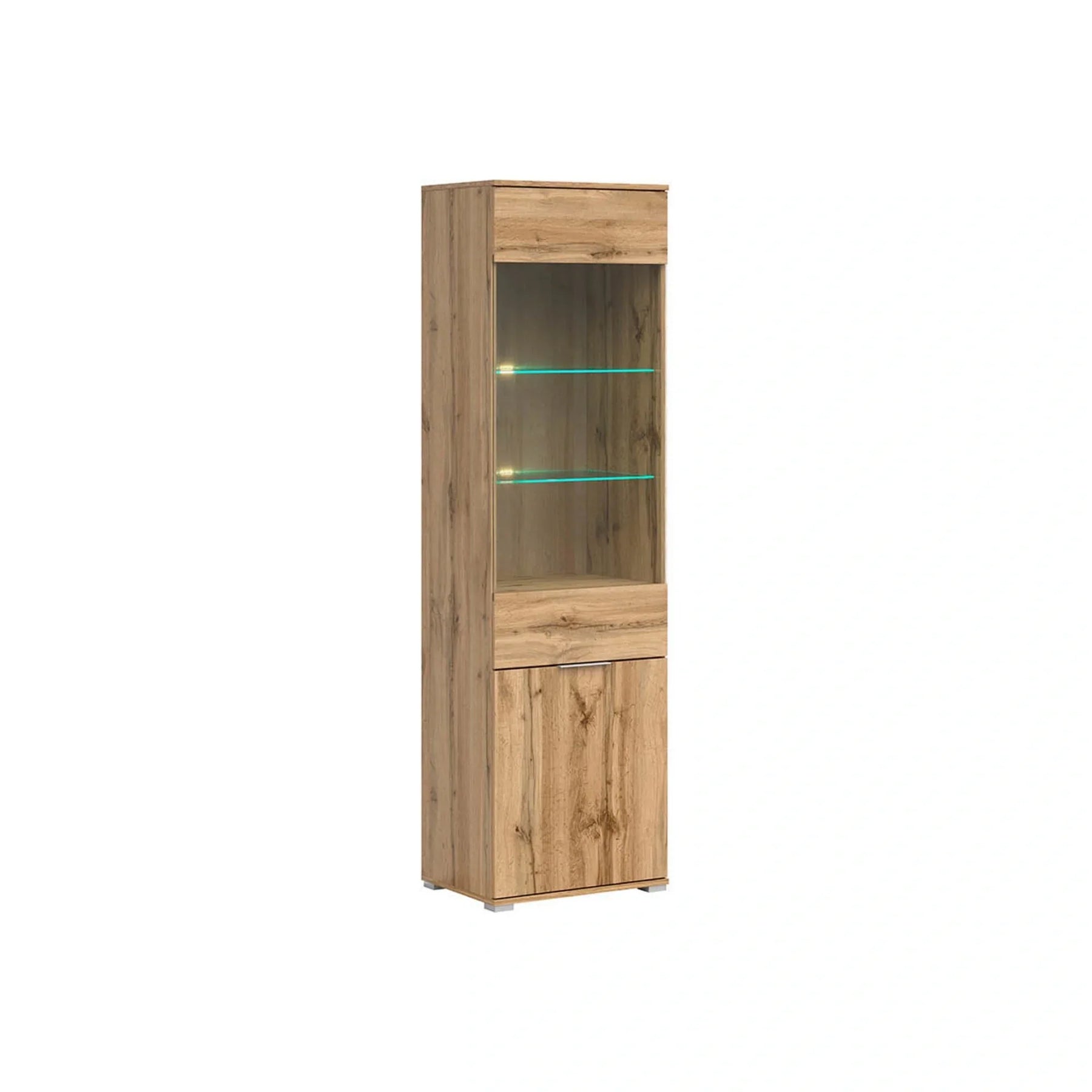 Vitrina BERGEN OCN-28416, stejar wotan