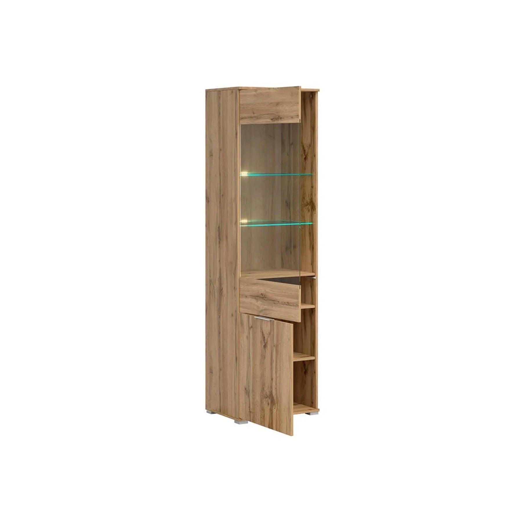 Vitrina BERGEN OCN-28416, stejar wotan