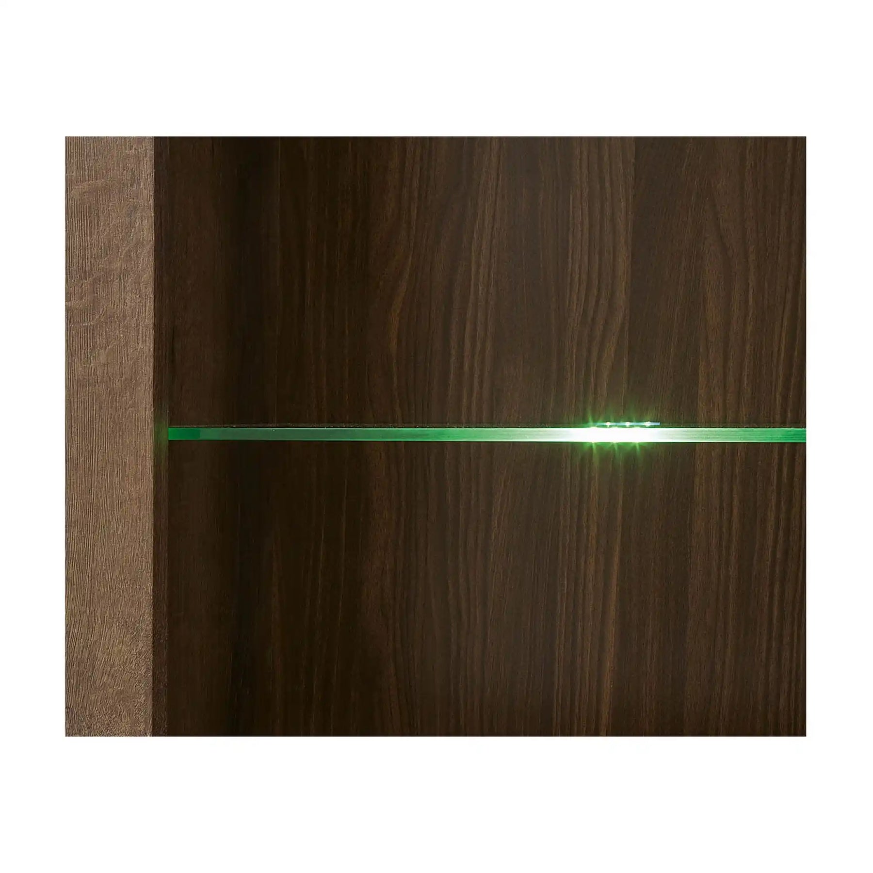 Vitrina BERGEN OCN-28425, stejar/negru
