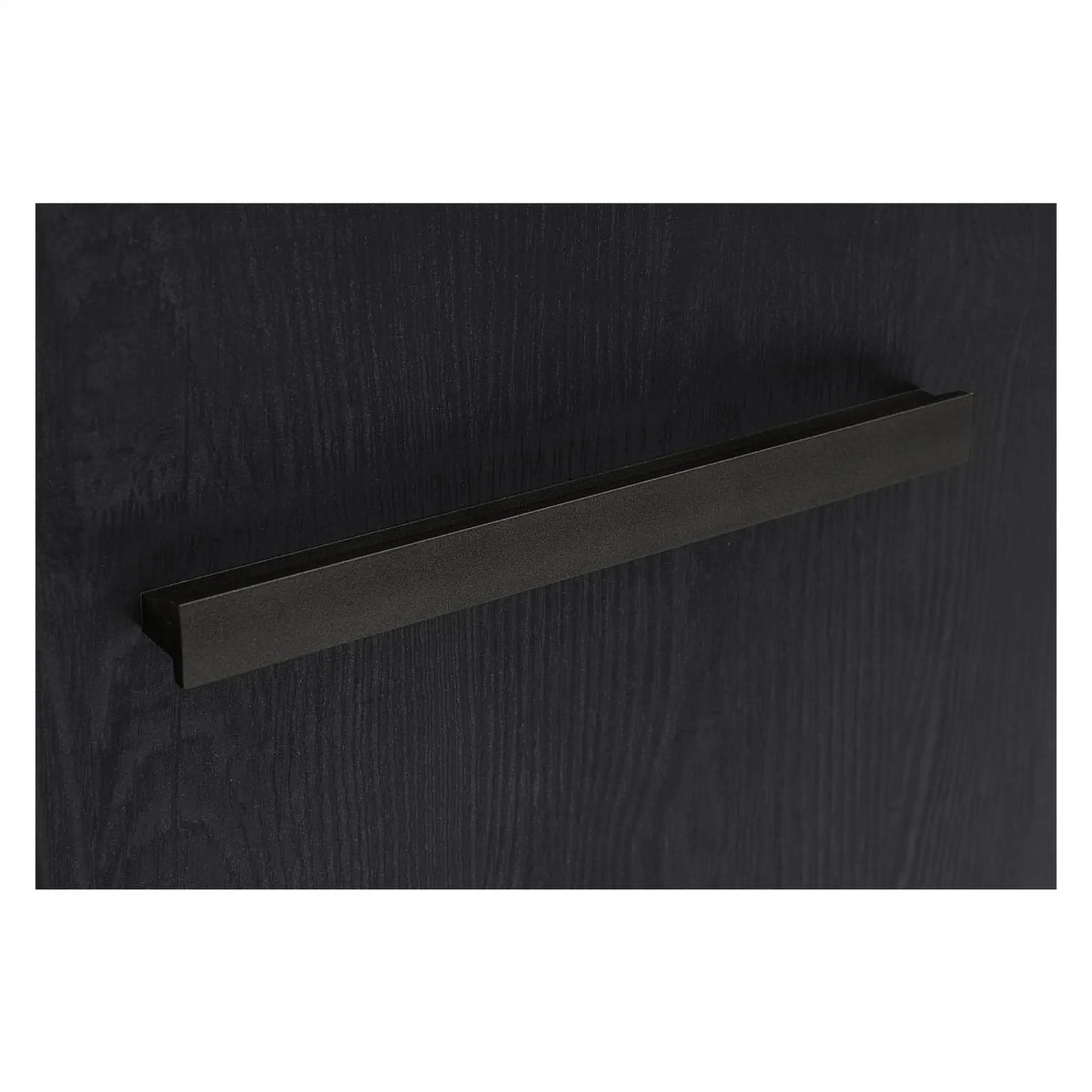 Vitrina BERGEN OCN-28425, stejar/negru