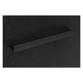 Vitrina BERGEN OCN-28425, stejar/negru