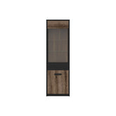 Vitrina BERGEN OCN-28437, nuc/negru