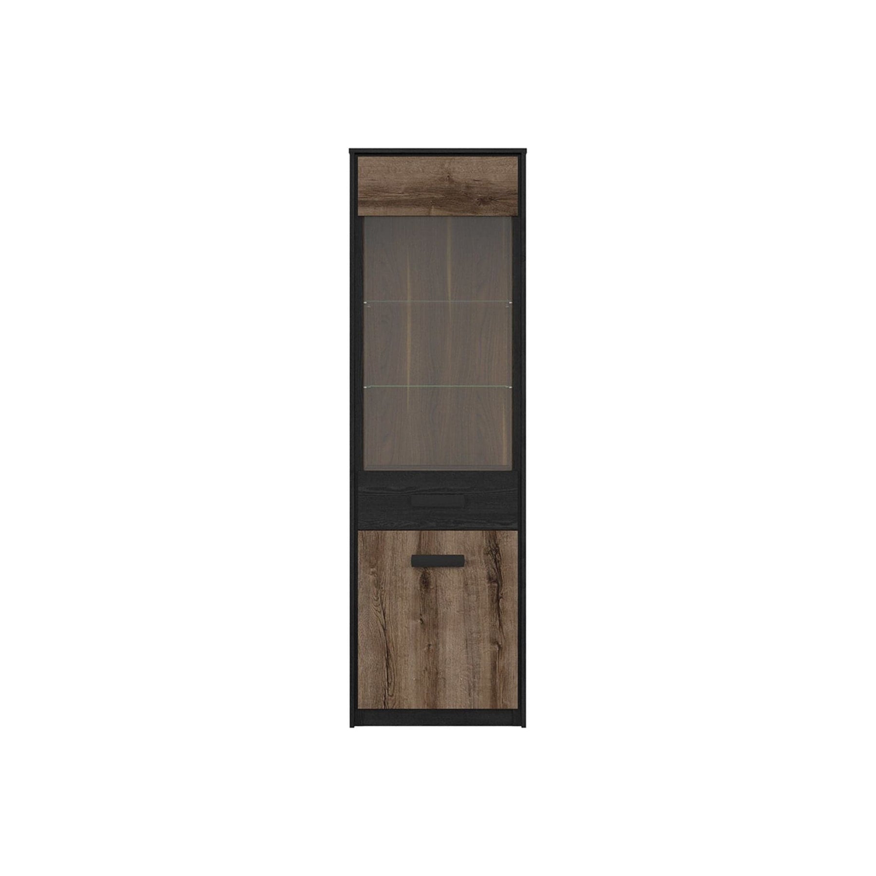 Vitrina BERGEN OCN-28437, nuc/negru