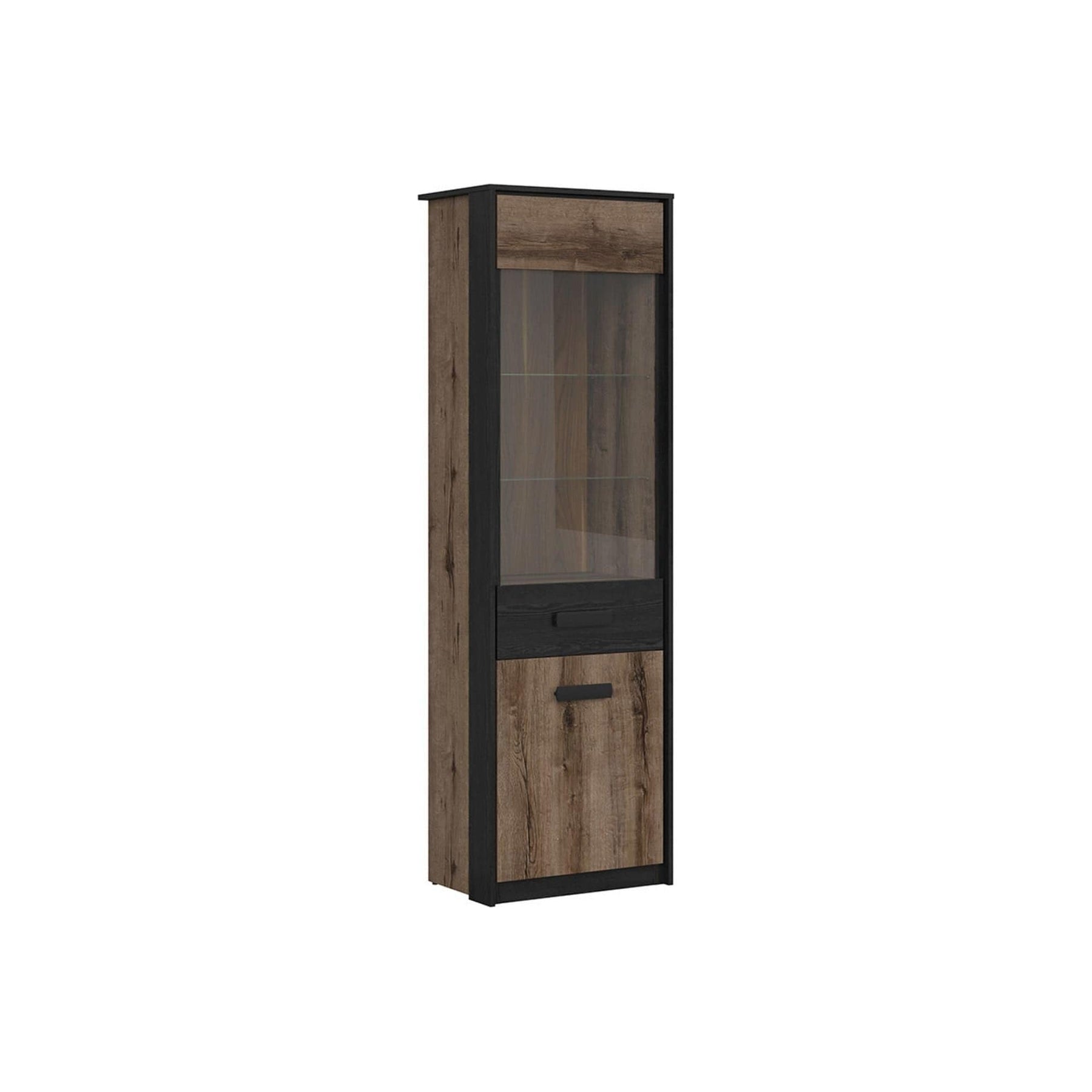Vitrina BERGEN OCN-28437, nuc/negru