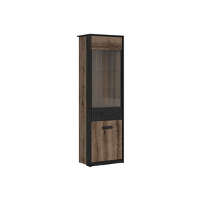 Vitrina BERGEN OCN-28437, nuc/negru