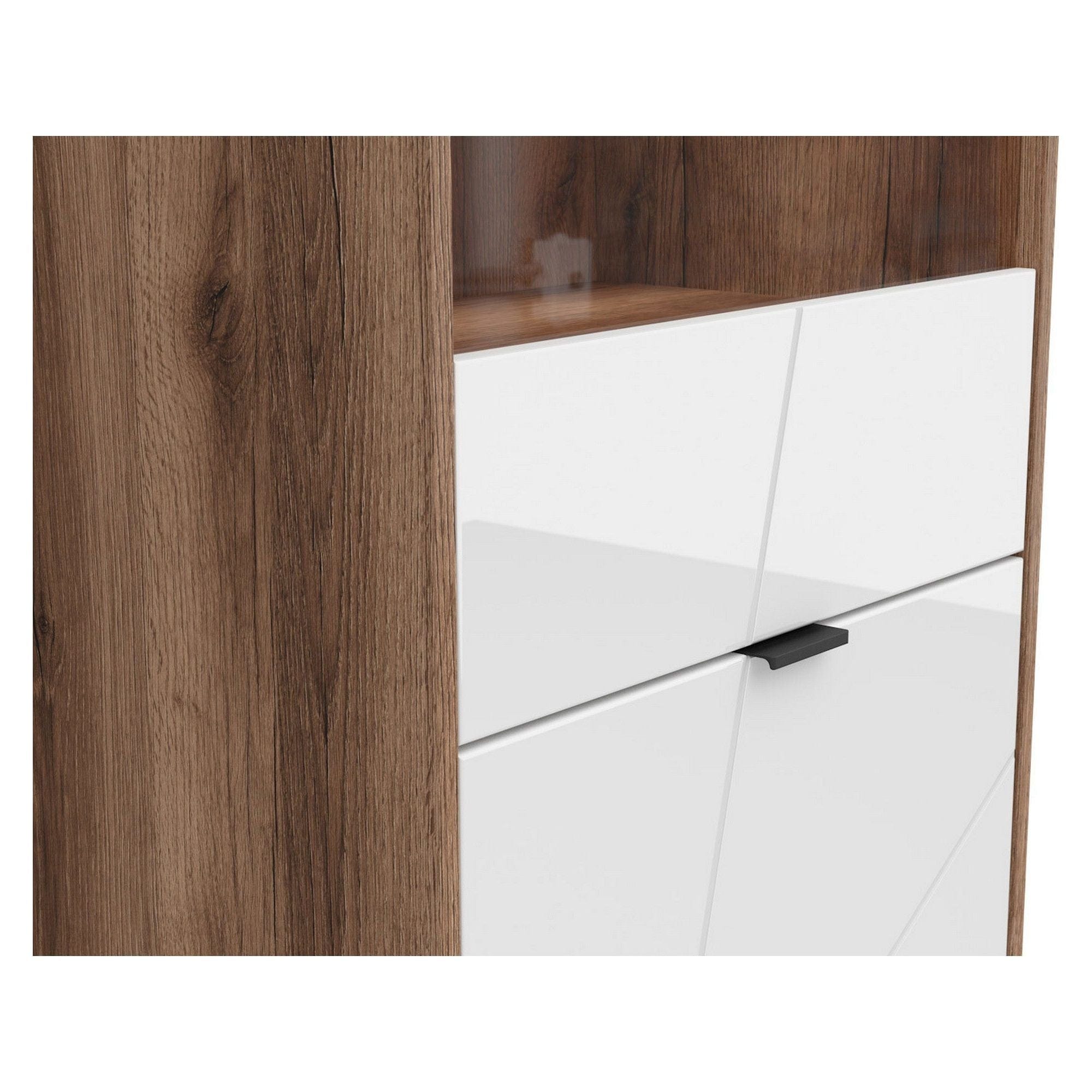 Vitrina BERGEN OCN-28452, nuc/alb lucios