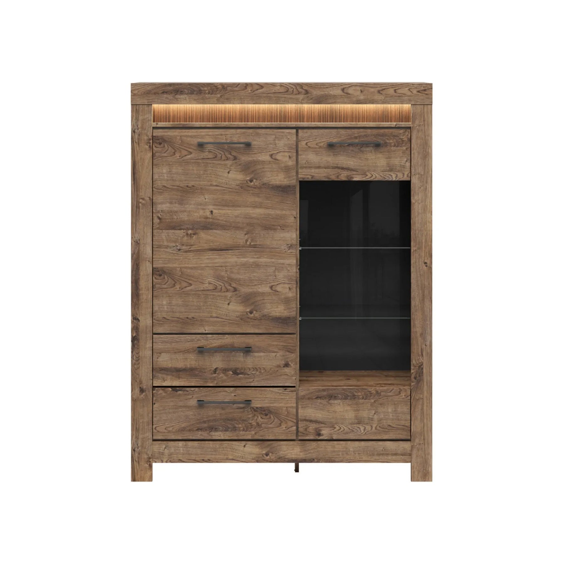 Vitrina BERGEN OCN-28471, stejar