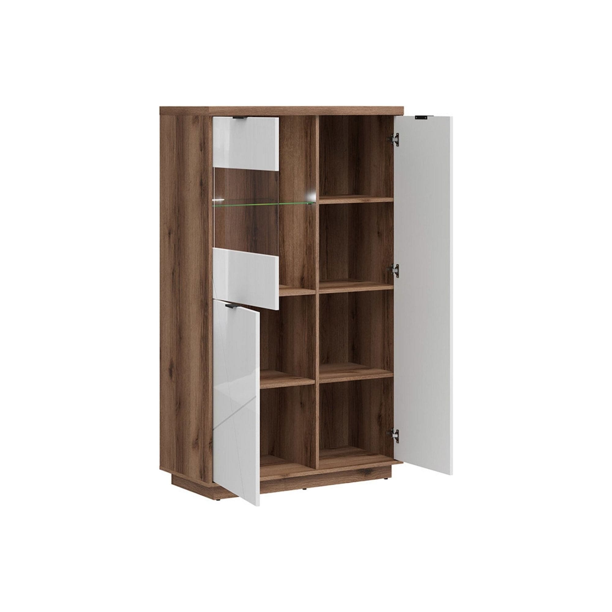 Vitrina BERGEN OCN-28473, nuc/alb lucios