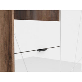 Vitrina BERGEN OCN-28473, nuc/alb lucios