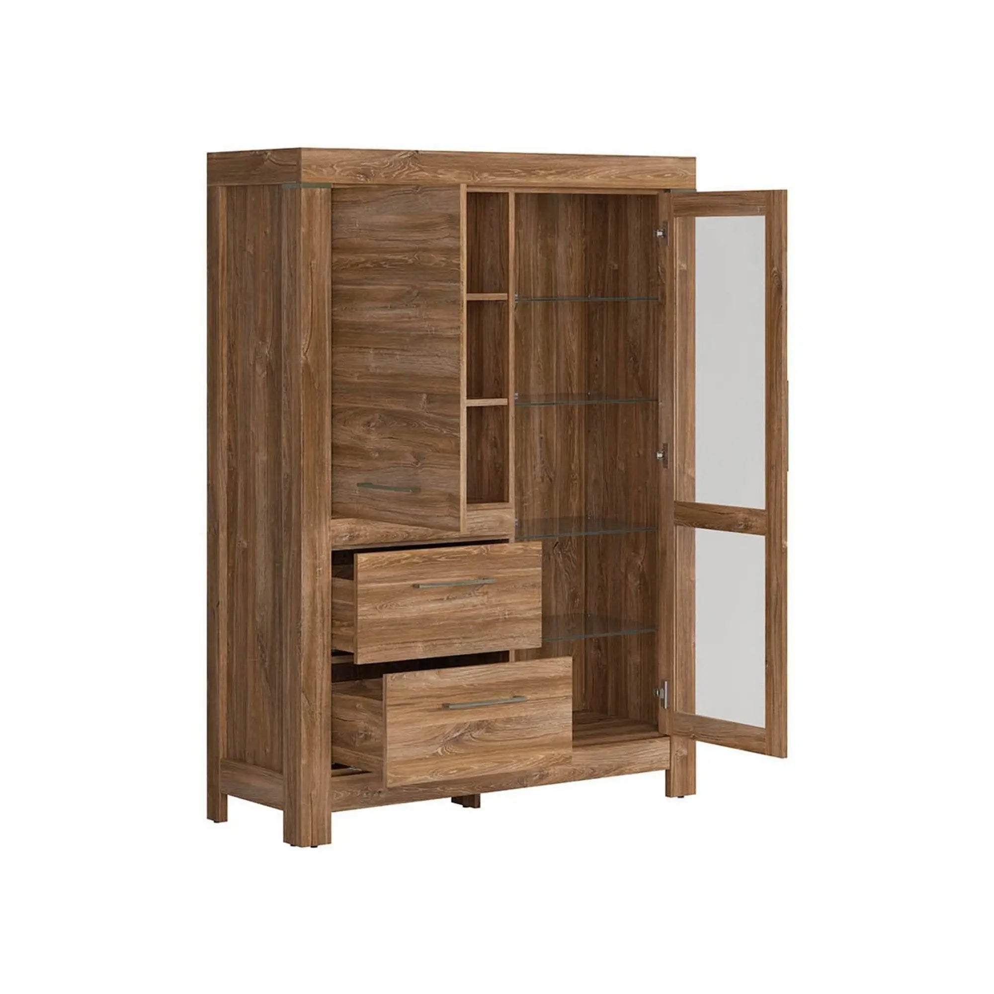 Vitrina BERGEN OCN-28483, stejar stirling