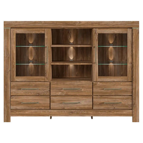 Vitrina BERGEN OCN-28491, stejar stirling