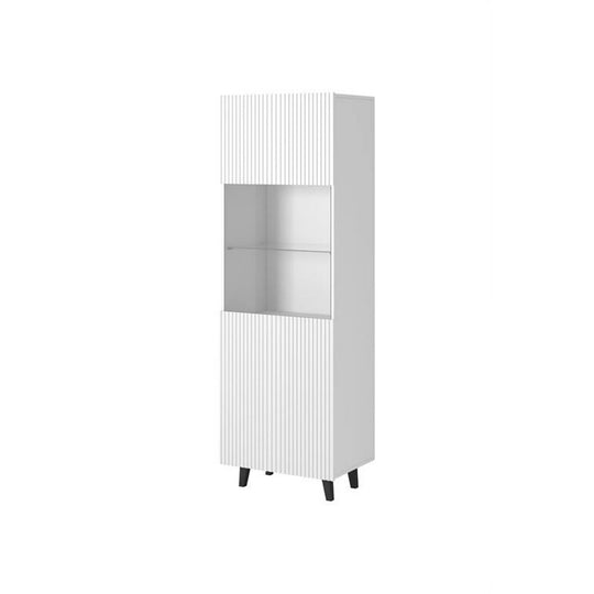 Vitrina HOUSTON OCN-35801, alb
