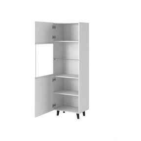 Vitrina HOUSTON OCN-35801, alb