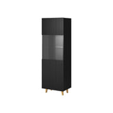 Vitrina HOUSTON OCN-35802, negru
