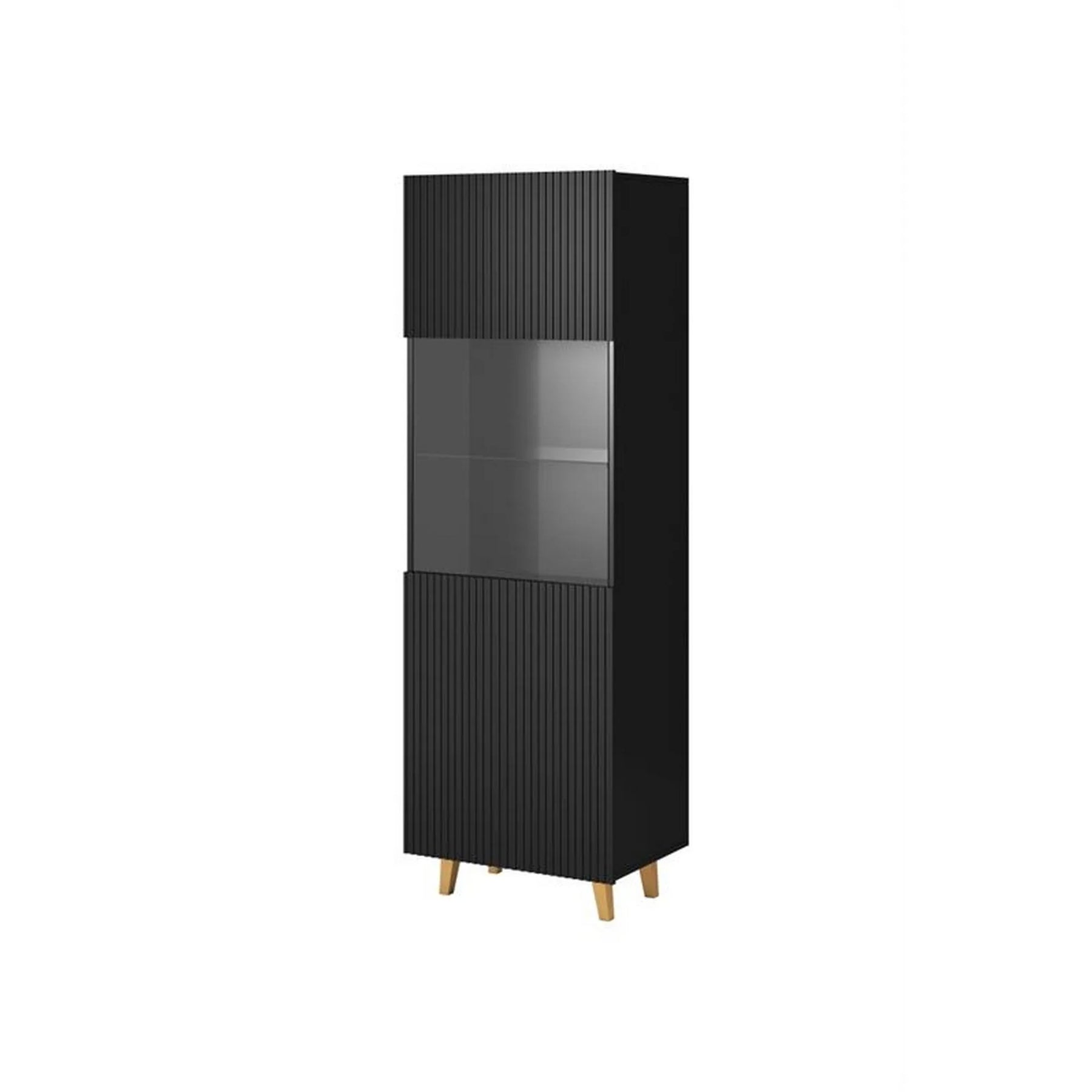 Vitrina HOUSTON OCN-35802, negru