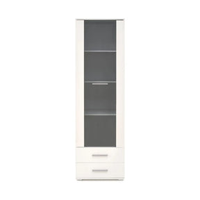 Vitrina HOUSTON OCN-35807, alb