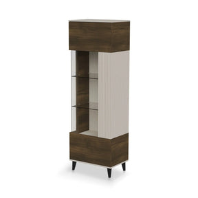 Vitrina HOUSTON OCN-35816, nuc/casmir/negru