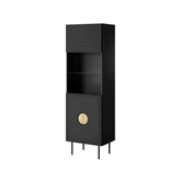 Vitrina HOUSTON OCN-35820, negru