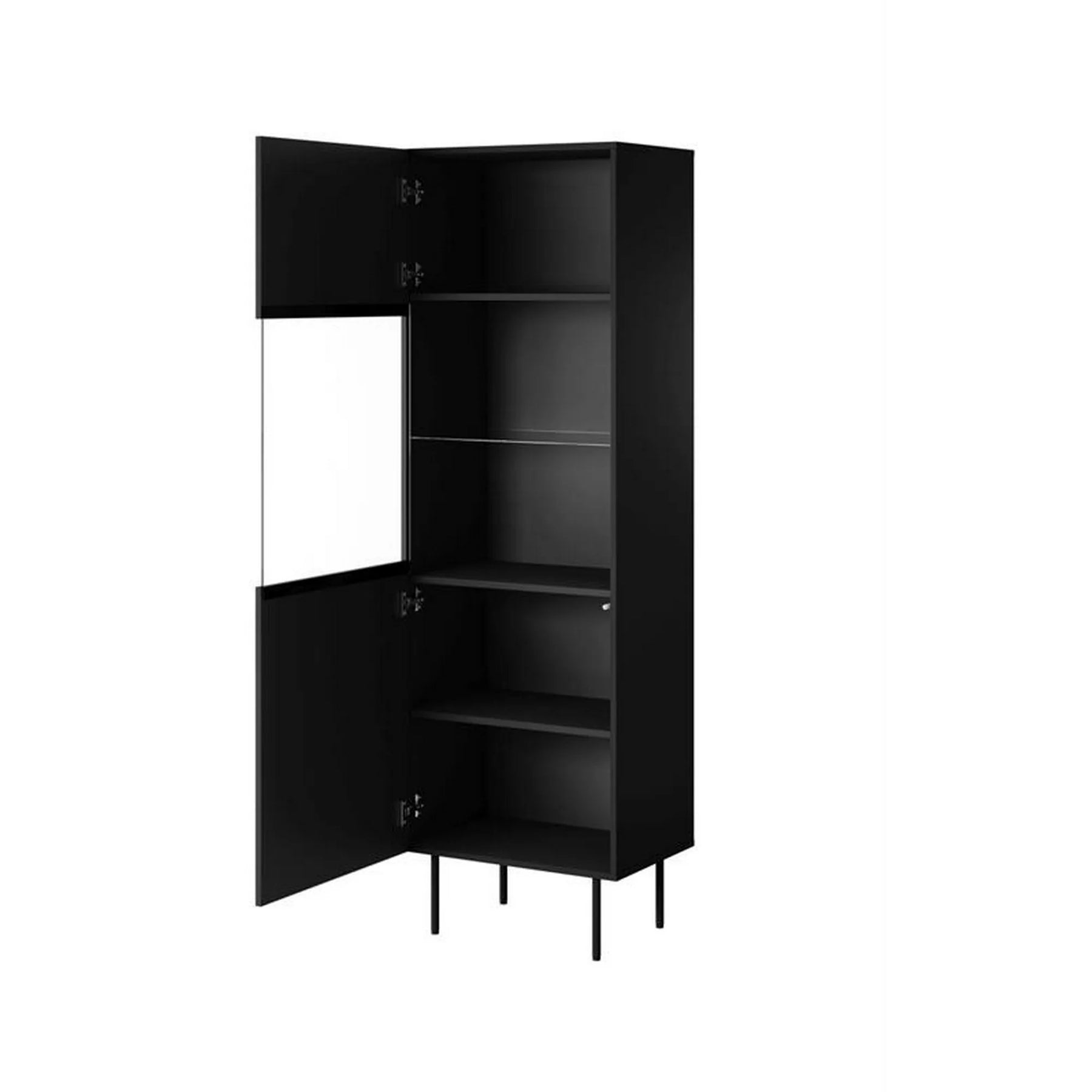 Vitrina HOUSTON OCN-35820, negru