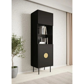 Vitrina HOUSTON OCN-35820, negru