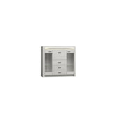 Vitrina HOUSTON OCN-35822, stejar craft alb