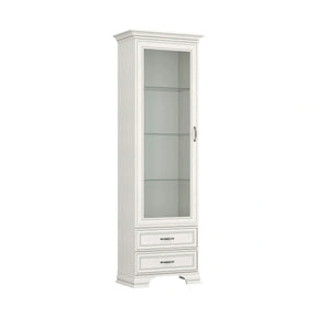 Vitrina TIFFANY II, grej, PAL laminat, 69x40x212 cm