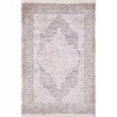 Covor BAROK 02253C, 160x230 cm, forma dreptunghiulara, fibre sintetice, crem/gri