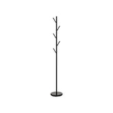 Cuier hol ERIS, negru, metal, Ø28x171 cm