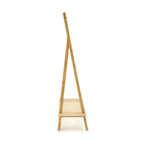 Suport umerase WU-33, stejar, lemn masiv bambus/ratan, 68x44x168 cm