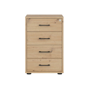 Comoda SPACE OFFICE, stejar artisan, PAL laminat, 50x50x76 cm
