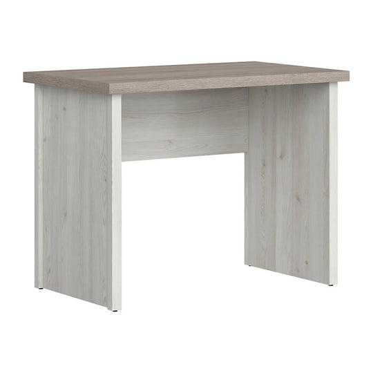 Masa birou LUCA JUZI, stejar sonoma inchis/zada sibiu deschis, PAL, 100x59x77 cm