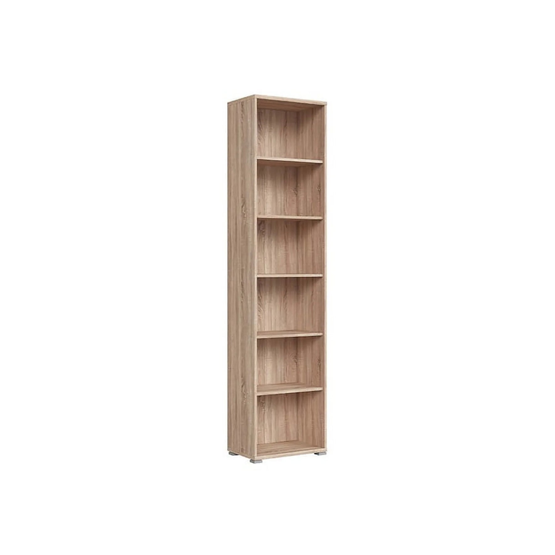 Biblioteca OFFICE, stejar sonoma, PAL laminat, 53x35x221 cm
