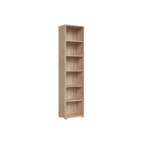 Biblioteca OFFICE, stejar sonoma, PAL laminat, 53x35x221 cm