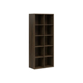Biblioteca NEPO PLUS, stejar nobil, PAL laminat, 77x39x182 cm