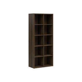 Biblioteca NEPO PLUS, stejar nobil, PAL laminat, 77x39x182 cm
