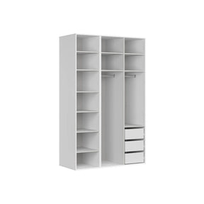 Dulap FLEX, casmir, PAL, cu 3 usi, 150x66x240 cm