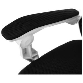 Scaun gaming YOKO, negru/alb, 60x65x113/123 cm
