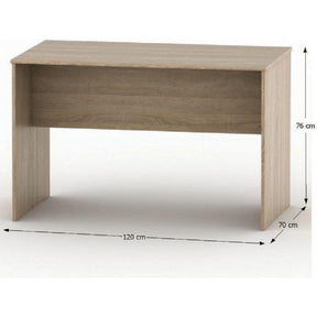 Masa birou TEMPO ASISTENT NEW 021 ZA, PAL melaminat, stejar sonoma, 120x76x70 cm