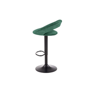 Scaun bar H102, verde, 53x48x100 cm