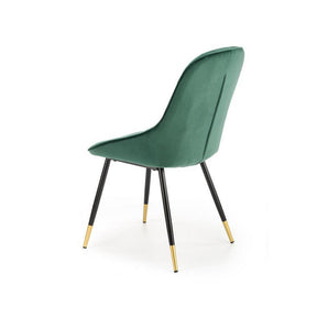 Scaun K437, verde, 49x55x88 cm
