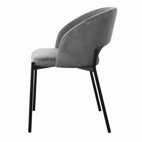 Scaun K455, gri, 51x57x77 cm