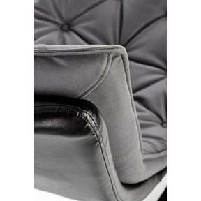 Balansoar Indigo, gri inchis/negru, 72x110x100 cm