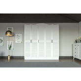 Dulap Nil 805, alb, PAL, 175x50x188 cm