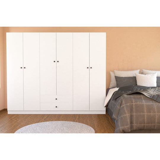 Dulap Royal 506180, alb, PAL melaminat, 180x43x180cm