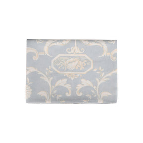 Set lenjerie pat dublu Tuval, bumbac 100%, auriu/albastru deschis, 200 x 235 cm + 2 fete de perna