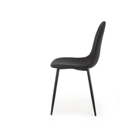 Scaun K449, negru, 43x47x87 cm