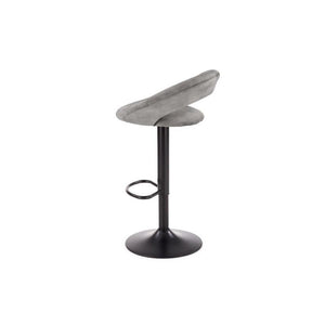 Scaun bar H102, gri, 53x48x100 cm
