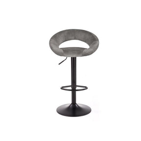 Scaun bar H102, gri, 53x48x100 cm
