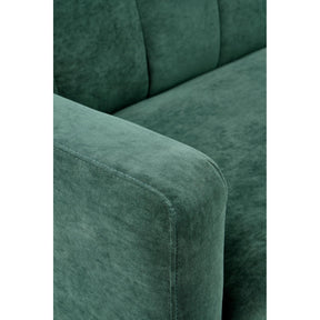 Canapea verde ARMANDO, 192/82-100/78-58 cm