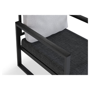 Set de gradina MTLKNP001, 4 piese, metal si poliuretan